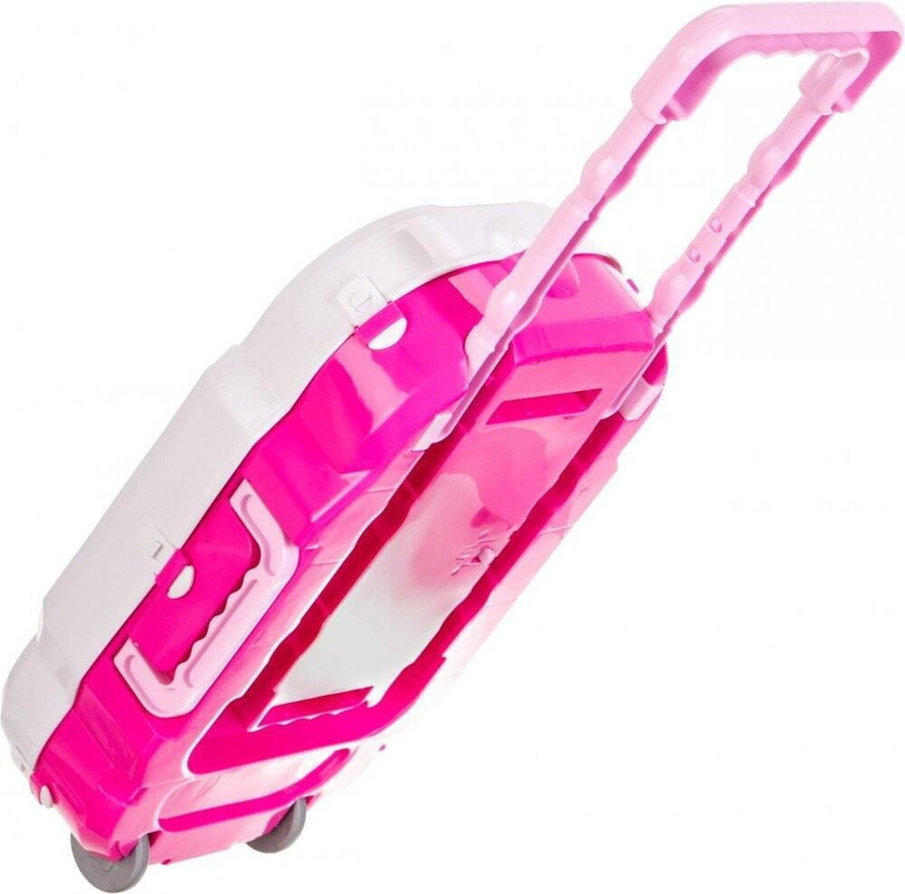 Duża kuchnia Walizka na kółkach Akcesoria 43 el. Mały Kucharz 