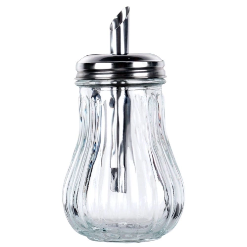 Cukierniczka z dozownikiem szklana 190 ml