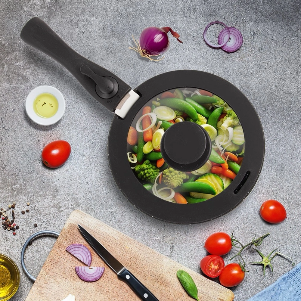 Pokrywka szklana silikonowa GRANDE COMBI 17 cm