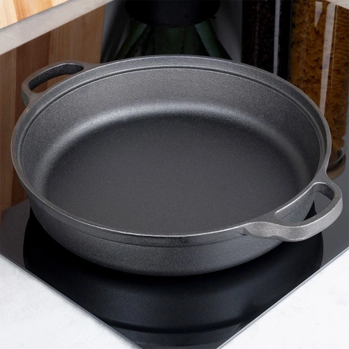 Patelnia żeliwna głęboka CAST LINE 30 cm, 3,5 l