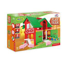 Play House farma domek dwupiętrowy Wader traktor winda świnki