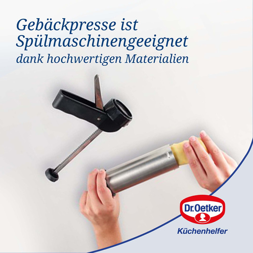 Praska do ciastek z 12 formami – idealny pomocnik w kuchni Dr. Oetker