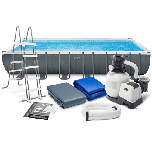Basen ogrodowy stelażowy Ultra XTR Frame 732 x 366 x 132 cm 5 w 1 INTEX 26364