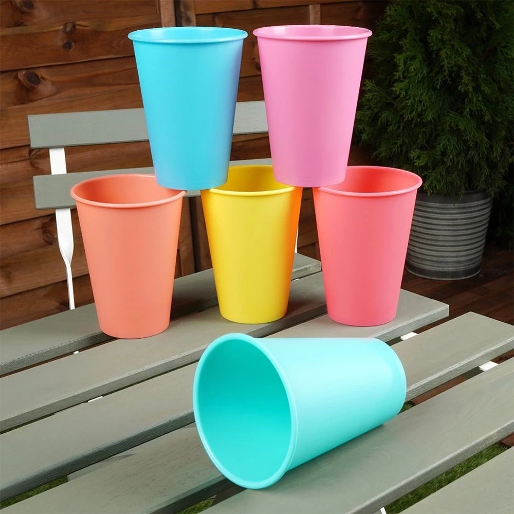 Kubki plastikowe 400 ml 6 szt.