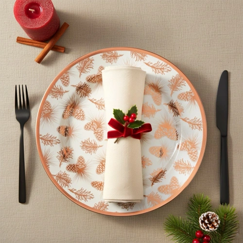 Podtalerz biały miedziany 33 cm