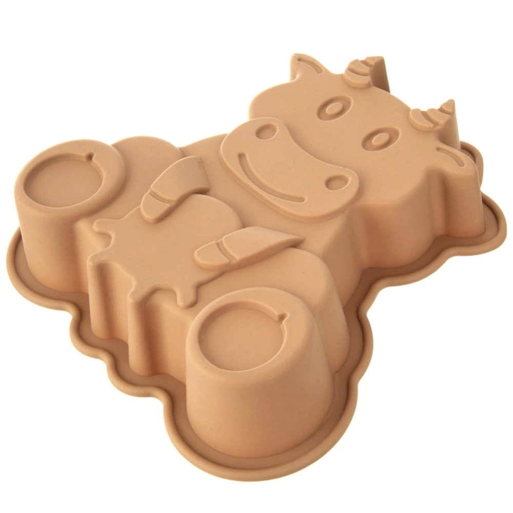 Forma do pieczenia silikonowa krowa 20x19x4,5 cm