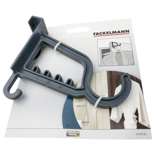 Haczyk do drzwi i szaf na wieszaki FACKELMANN 521541