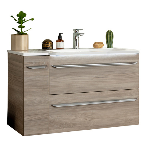 Umywalka z konglomeratu 100 cm prawa Luxor Fackelmann 79807