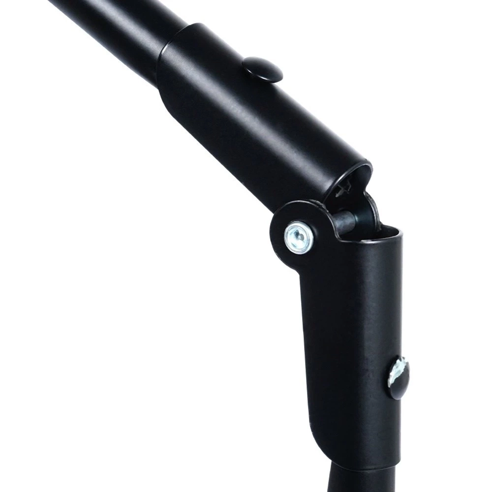 Suszarka na pranie metalowa czarna rozsuwana XXL 108-182 cm