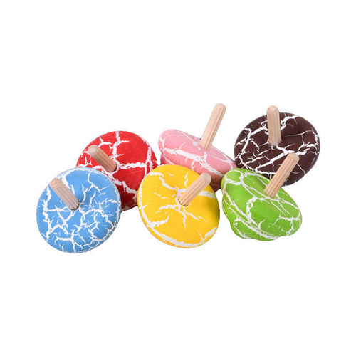 Kolorowe mini bączki zabawka sensoryczna zestaw 6 szt.