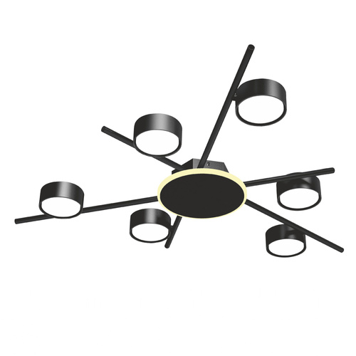 Reflektor sufitowy VIDEX na 6x GX53 z podświetleniem