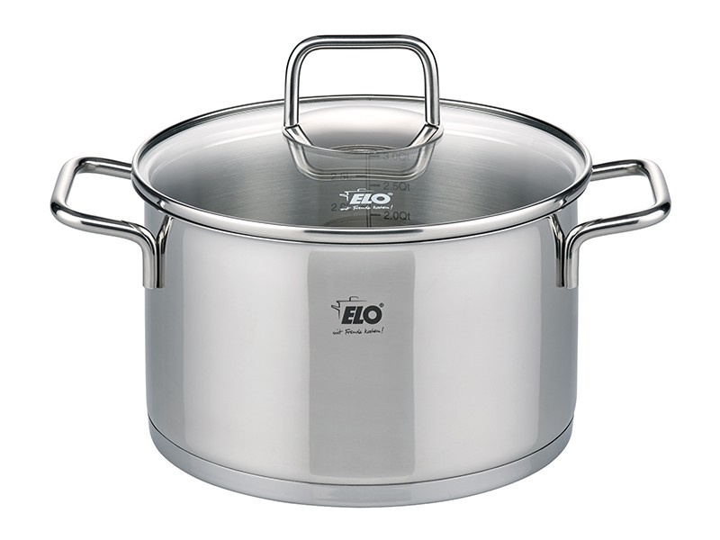 ELO Garnek z pokrywką do gotowania 20 cm 3,4 L 