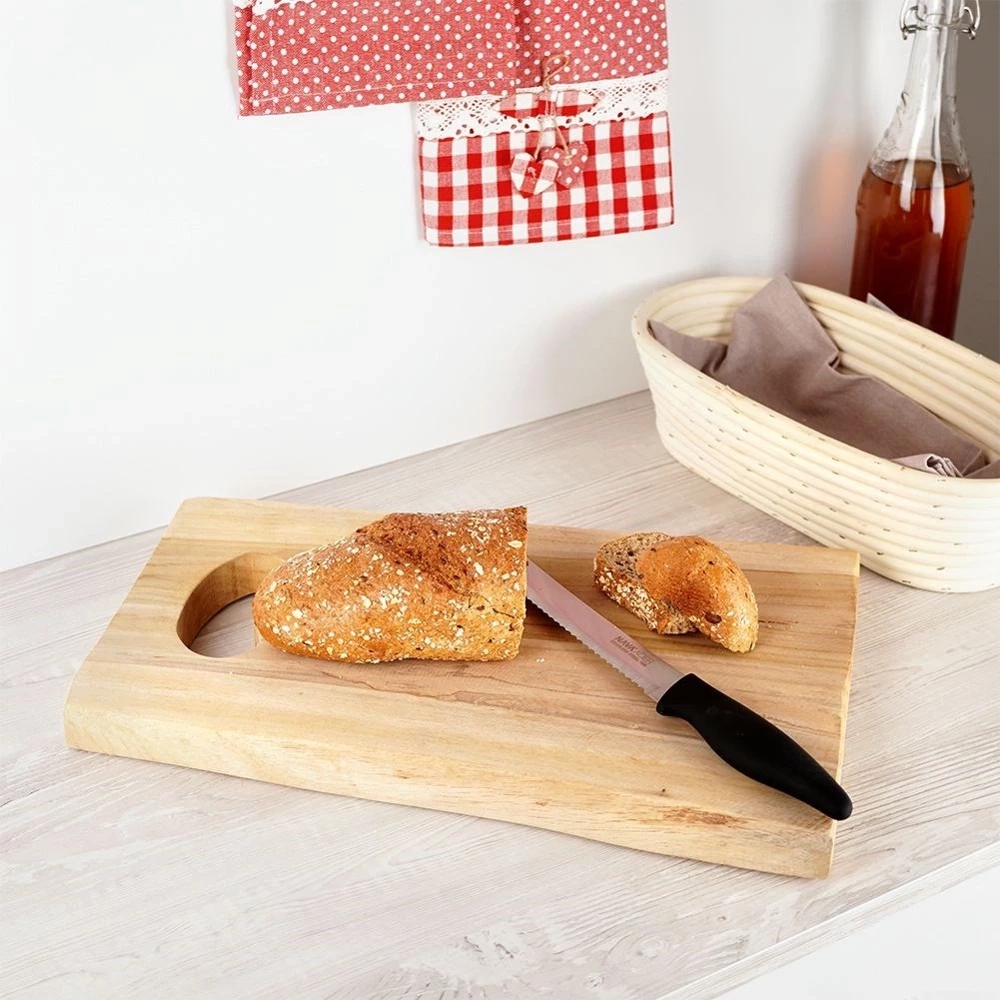 Deska do krojenia drewniana 42x26 cm