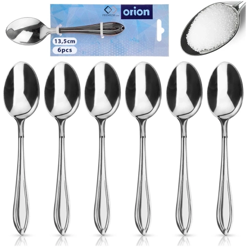 Łyżeczki do herbaty stalowe CONIC 6 szt.