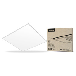 Panel platfon LED kwadratowy Videx 59,5 x 59,5 cm biały