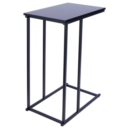 Stolik kawowy metalowy czarny boczny 40x26x58 cm