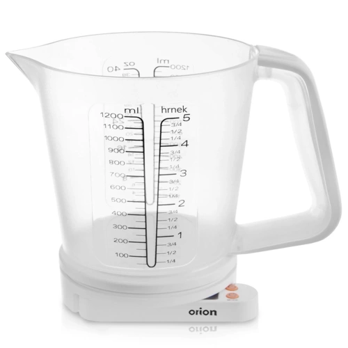 Waga kuchenna z miarką 5 kg, 1,2 l