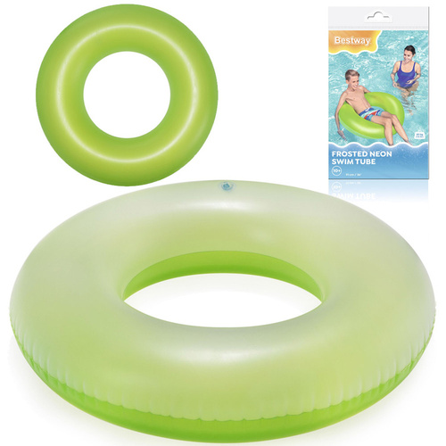 Bestway Duże koło do pływania NEON POMARAŃCZOWE  91cm 36025