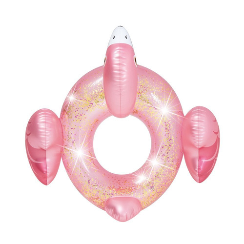 Dmuchany Flaming duża zabawka do pływania 99x89x71 cm INTEX 56251