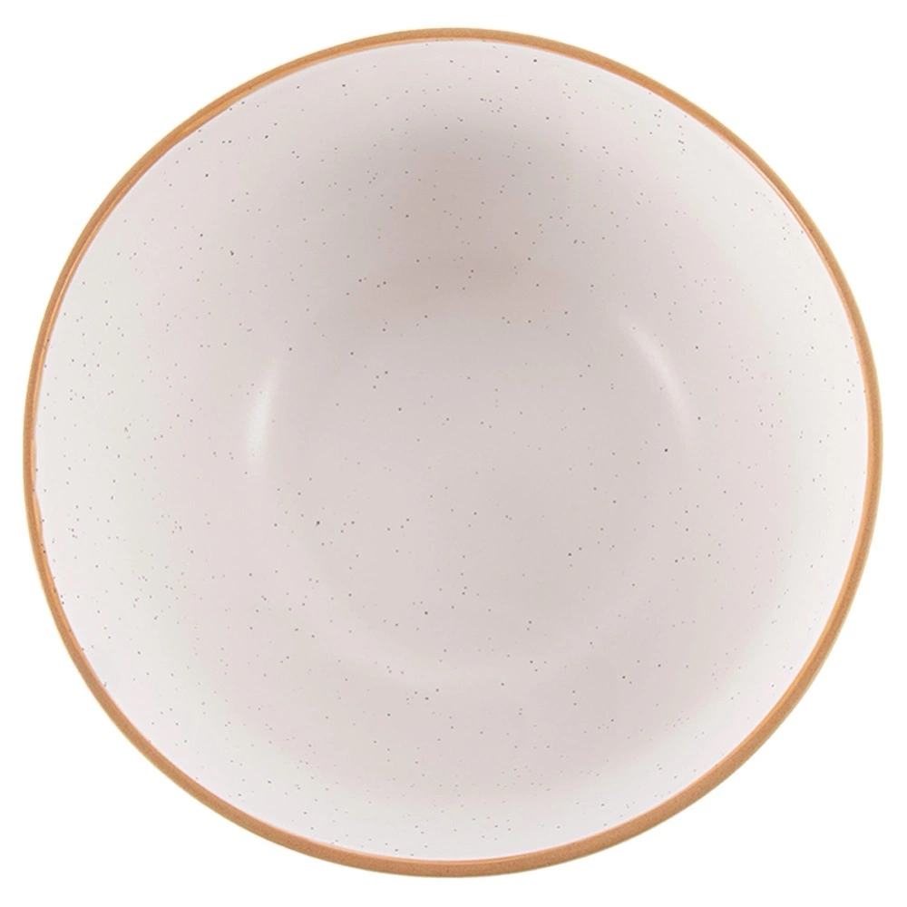 Miska ceramiczna beżowa 18 cm, 1,2 l