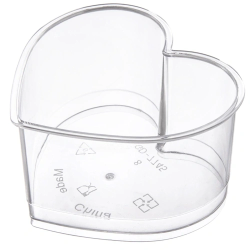 Pucharki na desery, przekąski z pokrywkami 130 ml 4 szt.