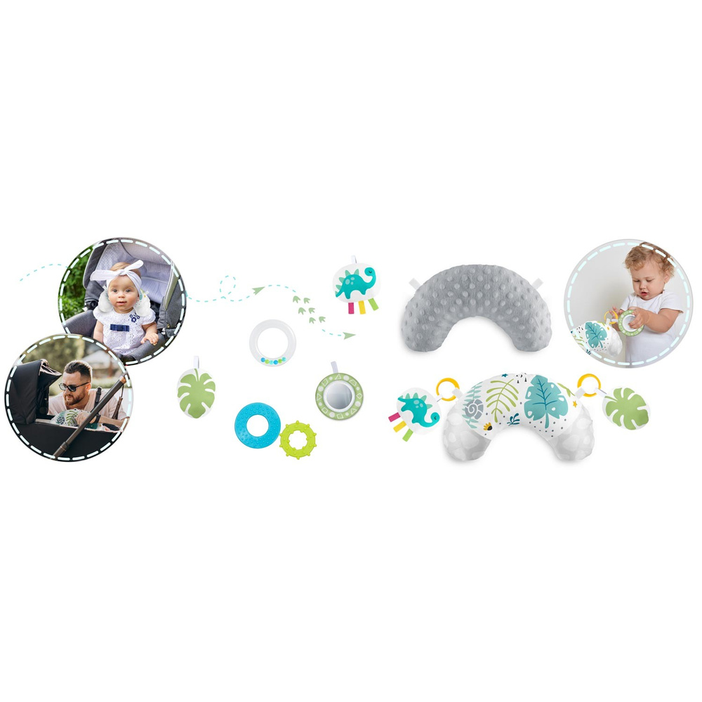 Interaktywna Mata Edukacyjna 3w1 Królestwo Zwierząt 110 x 100 cm