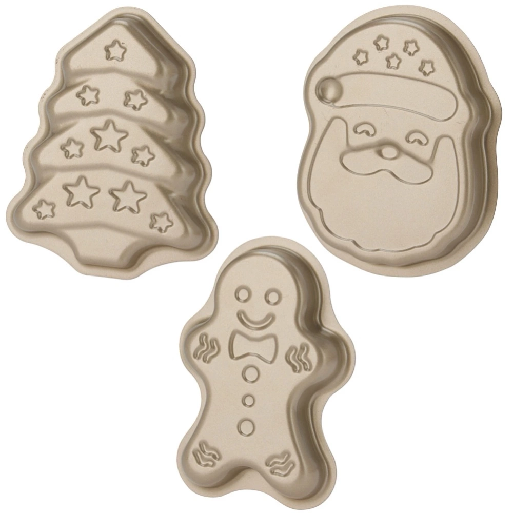 Foremka do ciastek stalowa 3 szt.