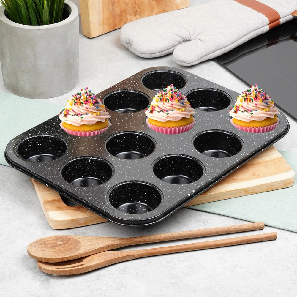 Forma do muffinek granitowa 35x26,5 cm
