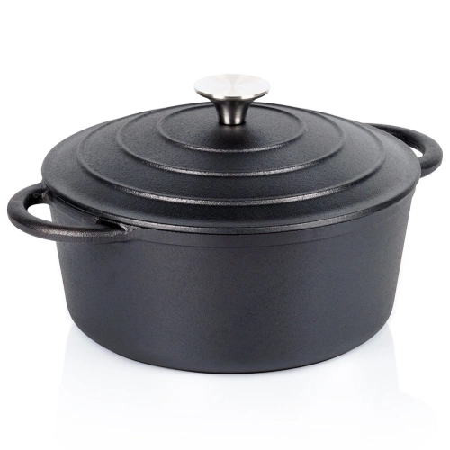 Garnek z pokrywką żeliwny CAST LINE 22 cm, 2,6 l