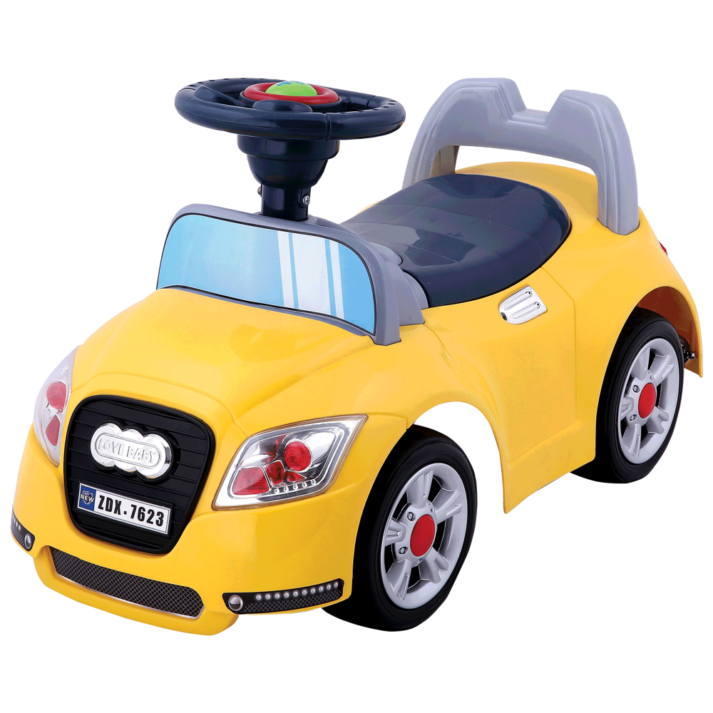 Jeździk pchacz autko samochód 3w1 panel muzyczny