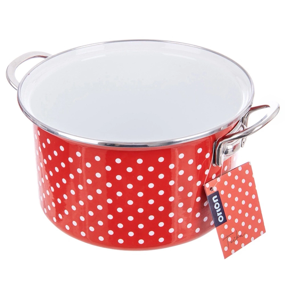 Garnek emaliowany TECKA 22 cm, 4 l