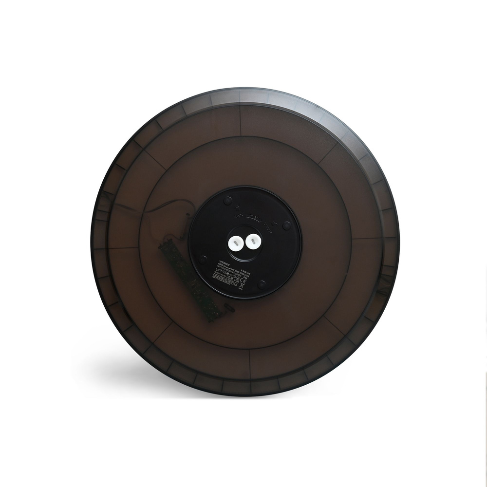 Lampa sufitowa LED z dekoracyjnym podświetleniem VIDEX DL5R 44W 220V Czarna