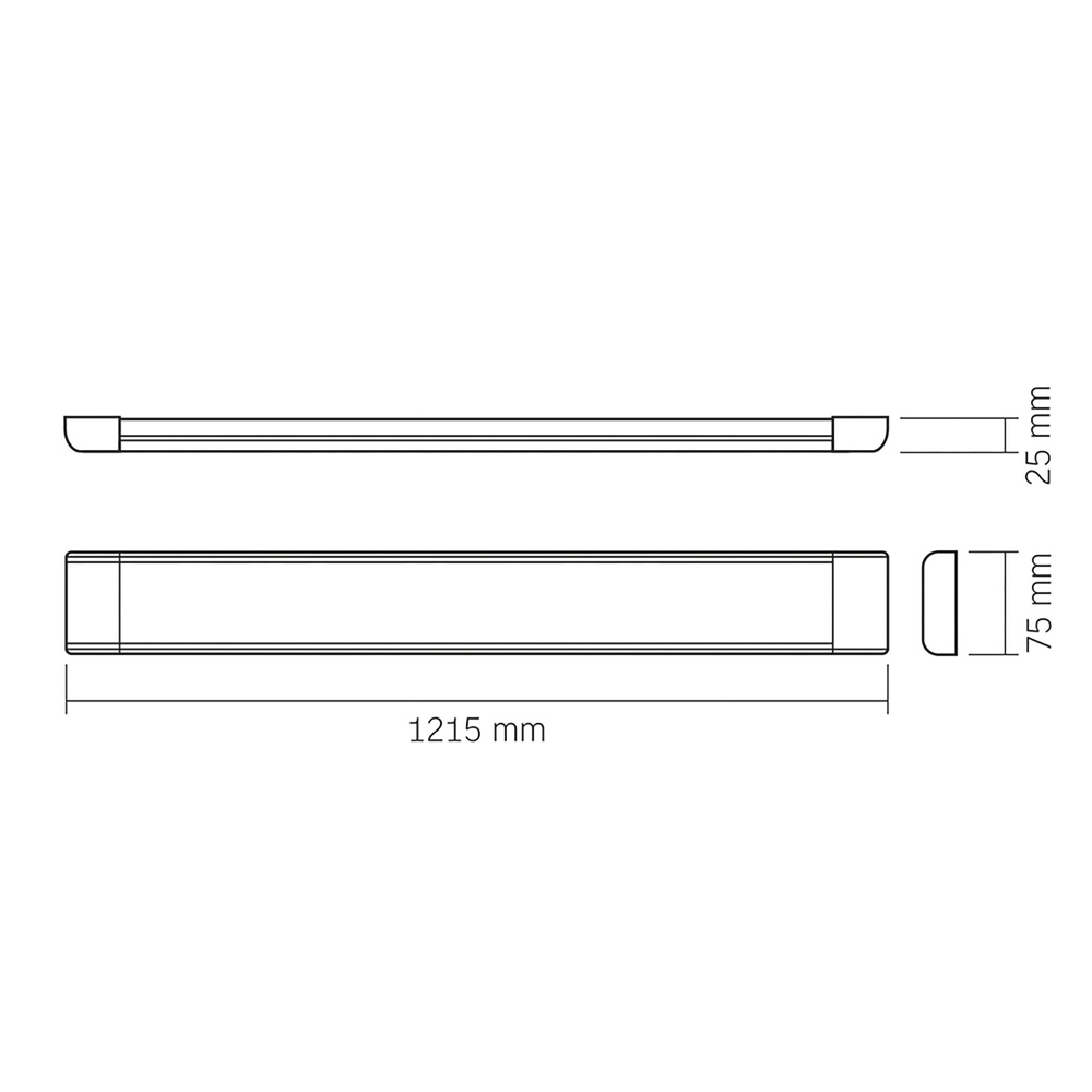 Oświetlenie listwowe LED VIDEX-BATTEN-LED-50W-NW