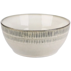 Miseczka ceramiczna szara 16 cm, 750 ml