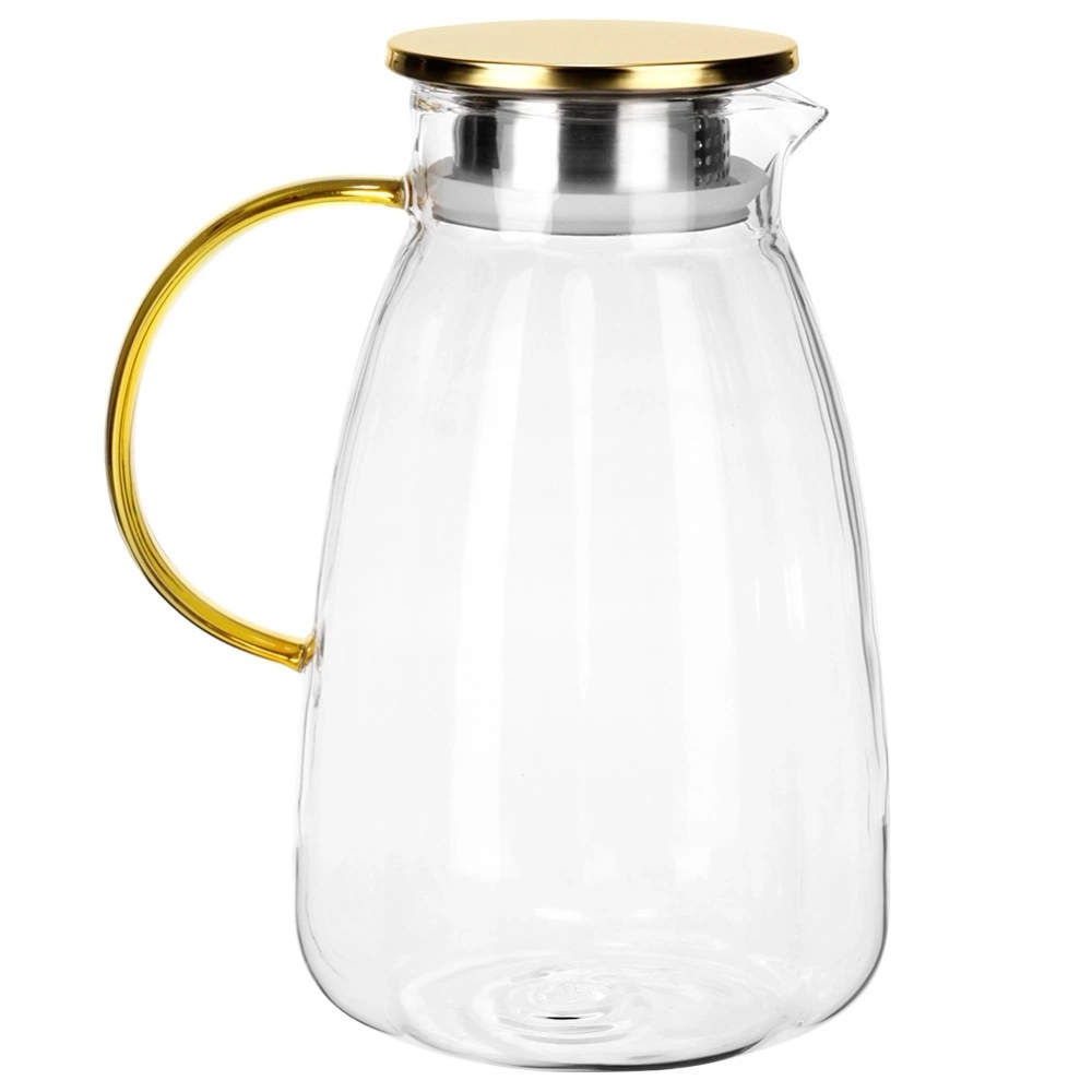 Dzbanek szklany z pokrywką 2,2 l