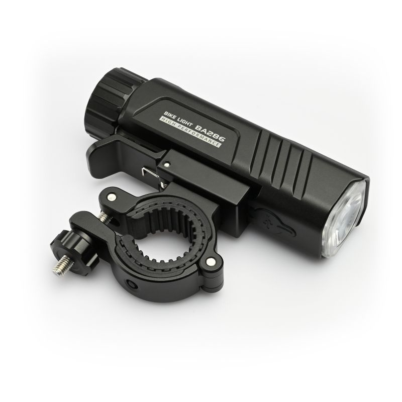 Latarka rowerowa Videx LED 2000lm IP68 czas pracy 100h 6 trybów zasięg 225m