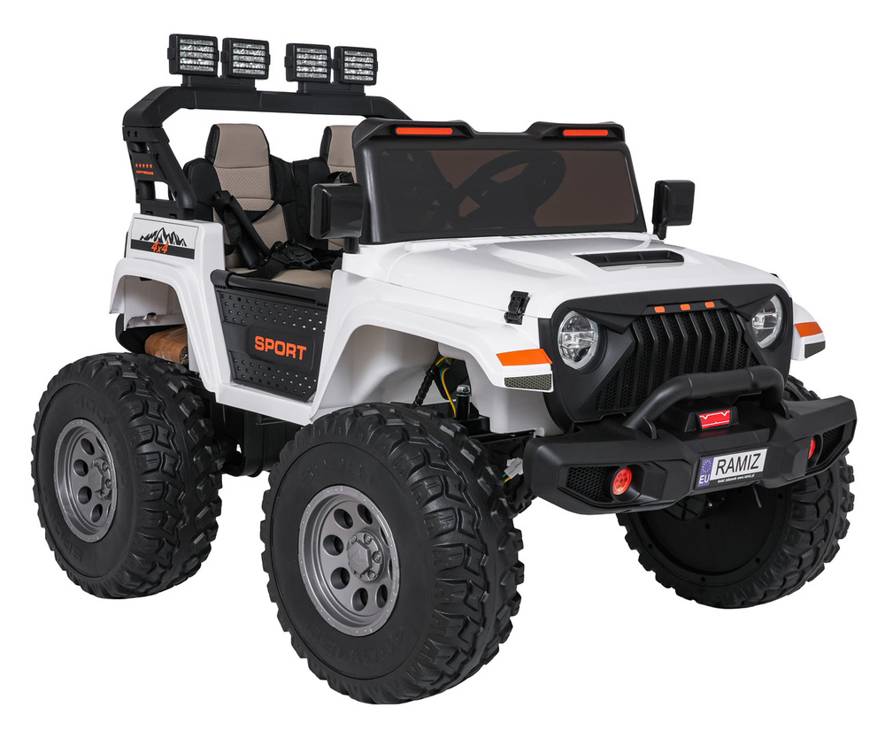 Pojazd Extreme Sport 4x4 Biały