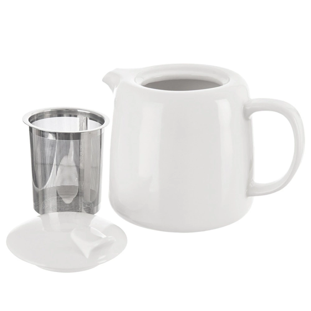 Dzbanek z zaparzaczem do herbaty porcelanowy 650 ml