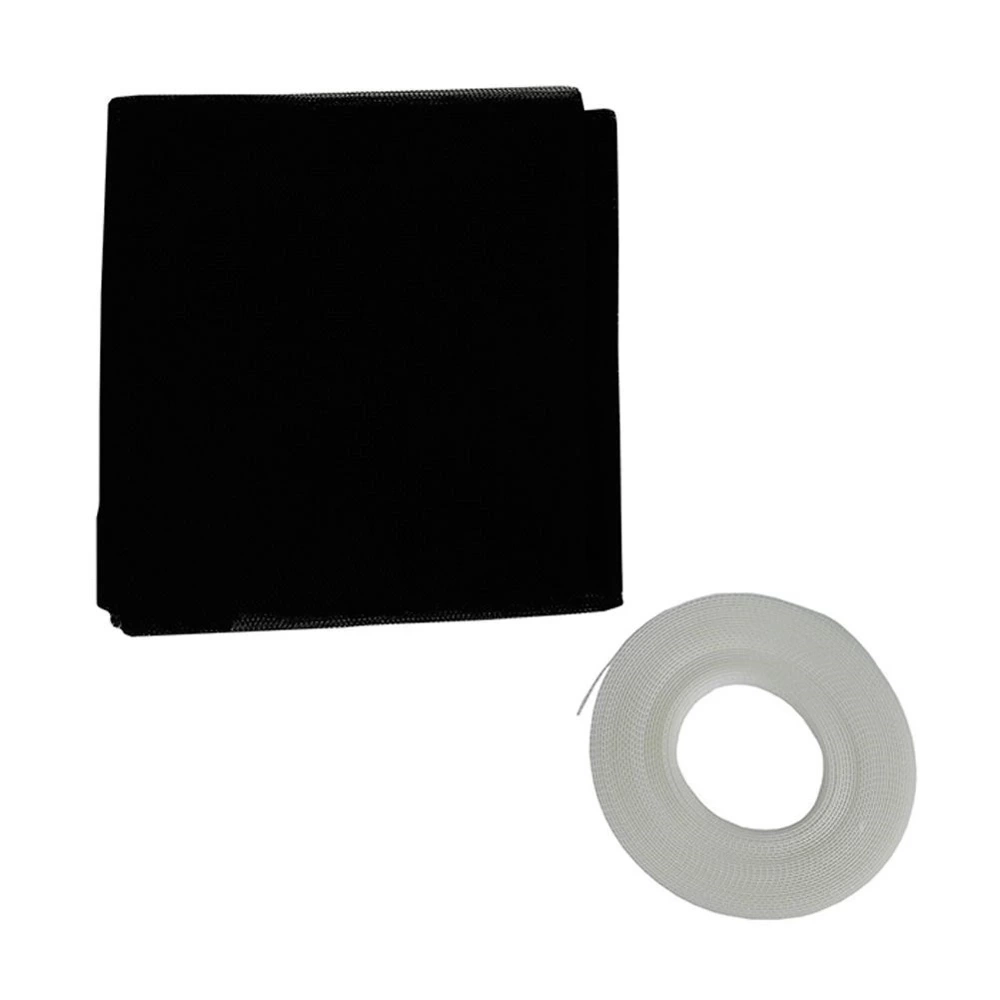 Moskitiera na okno dachowe czarna 140x120 cm