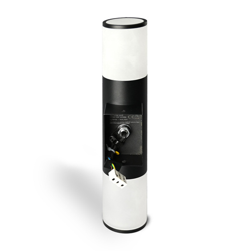 Oprawa LED ścienna VIDEX 2xGU10 IP54 czarna