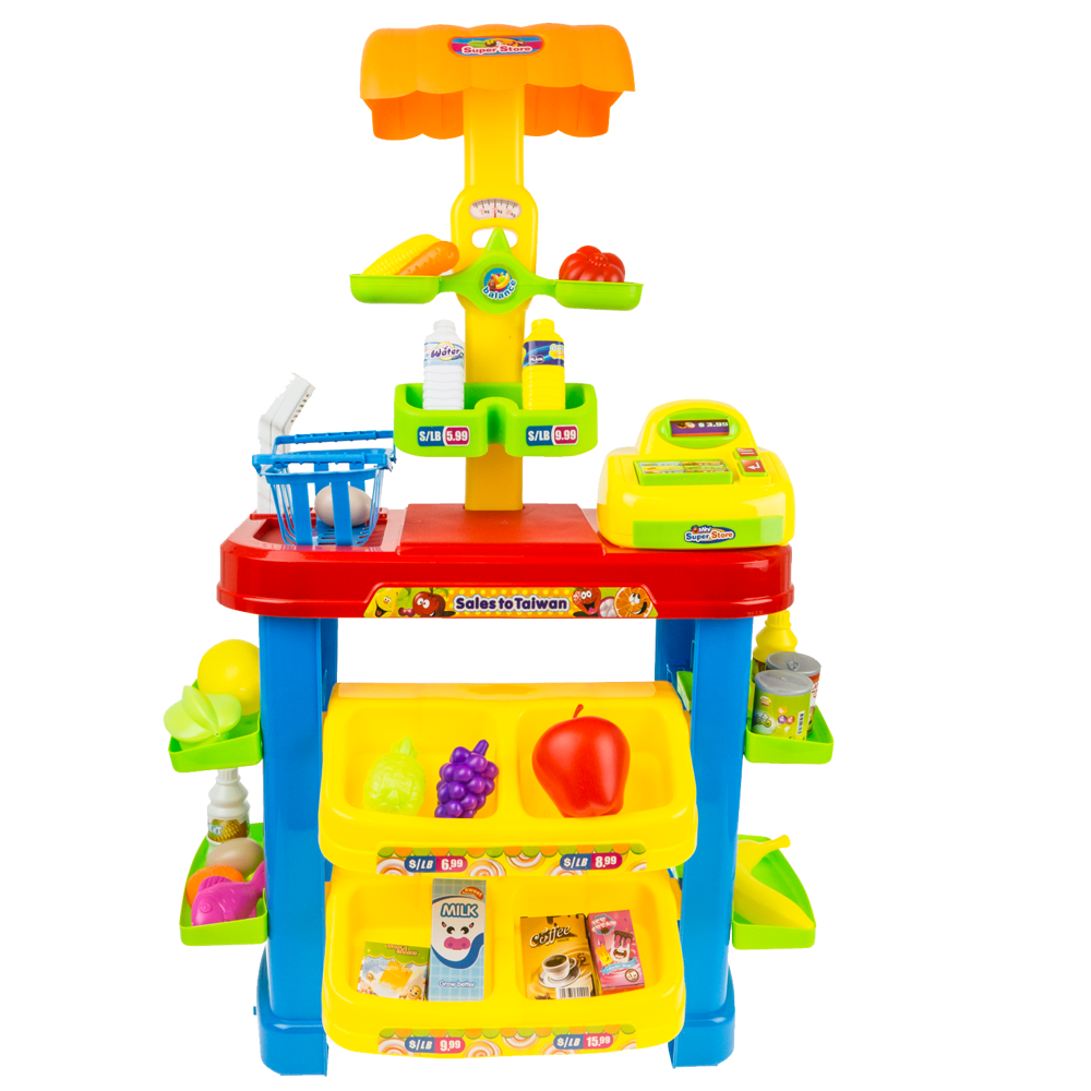 DUŻY Supermarket mini sklep spożywczy kasa