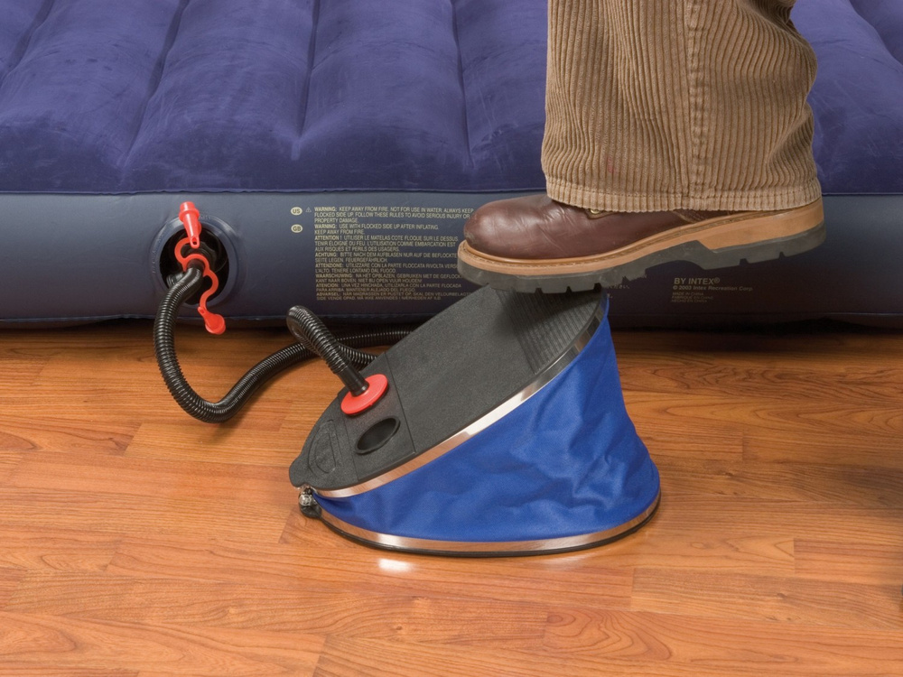 Pompka nożna materac 30 cm INTEX 68610 akcesoria dmuchane