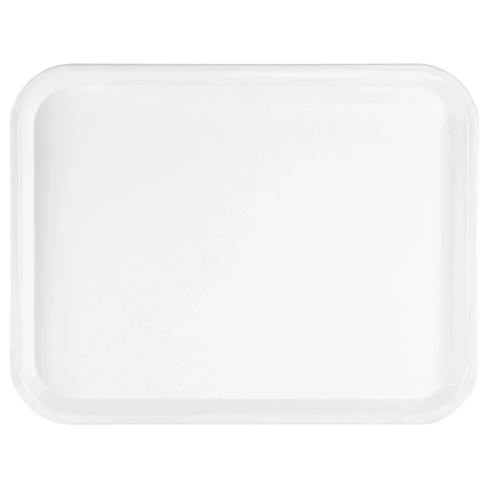 Taca do serwowania plastikowa biała 45,5x35,5 cm