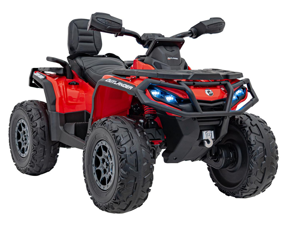 Quad Can Am Outlander ATV Czerwony
