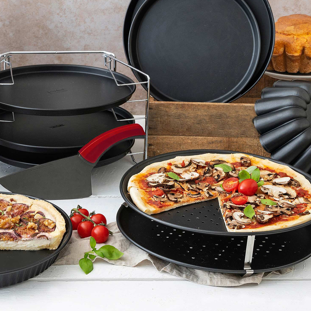 Forma do pizzy 29 cm - zestaw Zenker 7513