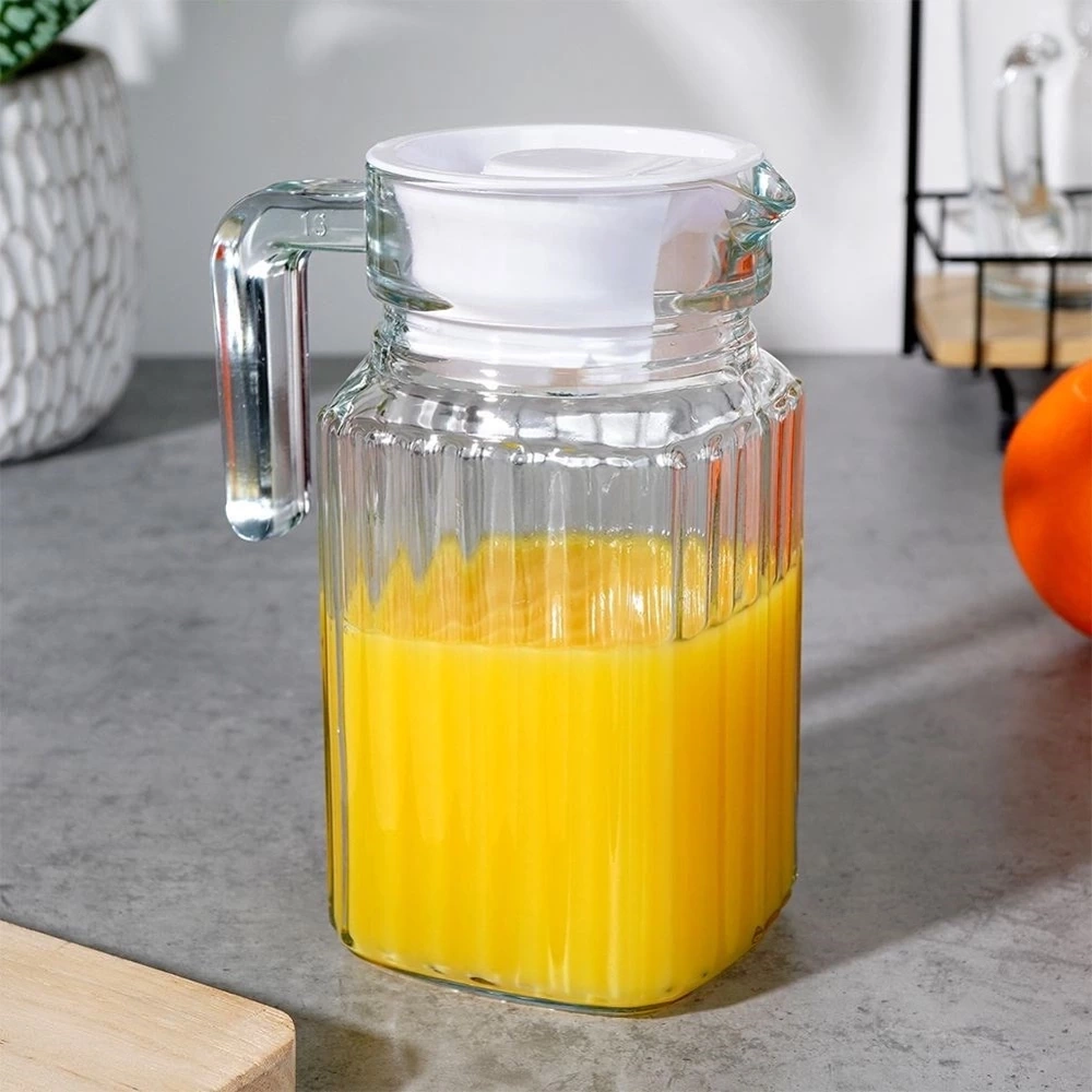 Dzbanek szklany z pokrywką 650 ml