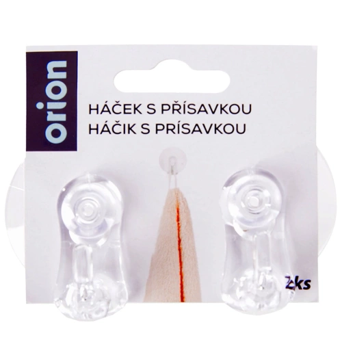 Haczyk wieszak na przyssawkę 5 cm 2 szt.