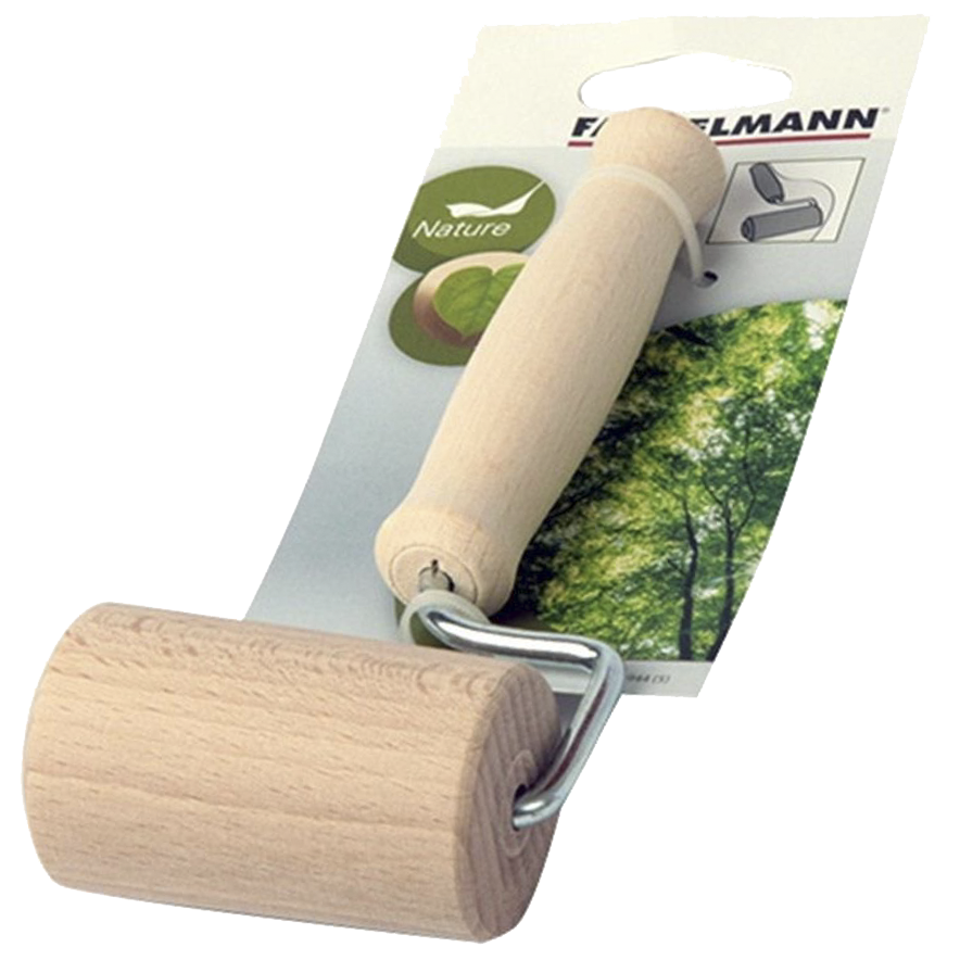 Drewniany wałek poprzeczny mini do ciasta 7 x 4 cm FACKELMANN 30944