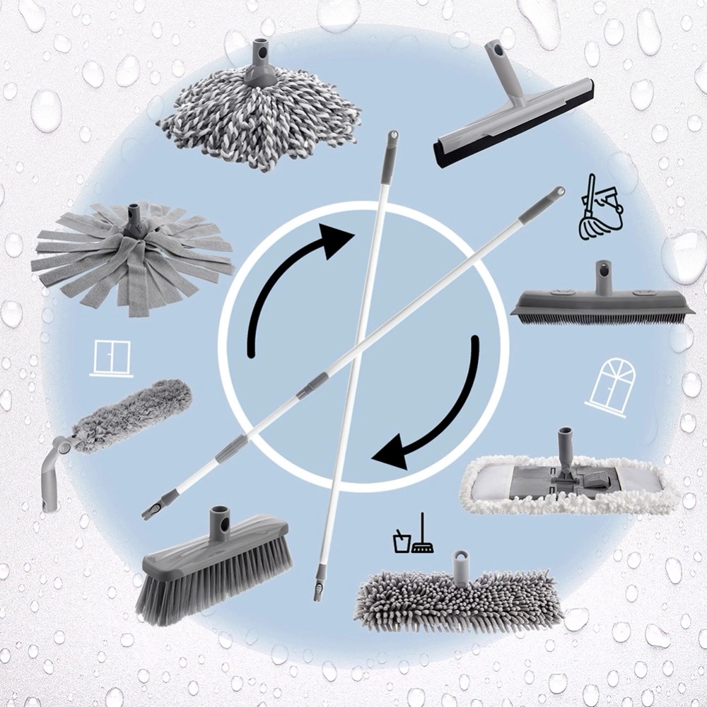 Mop do okien ze ściągaczką 2w1 CLEAN SYSTEM