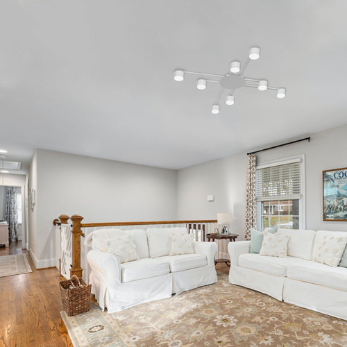 Lampa Sufitowa Videx Żyrandol 8x GX53 LED Biała Nowoczesna